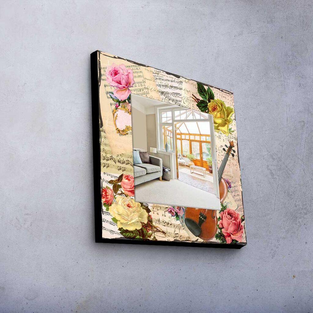 Zidno ogledalo MA-088, 50x50cm