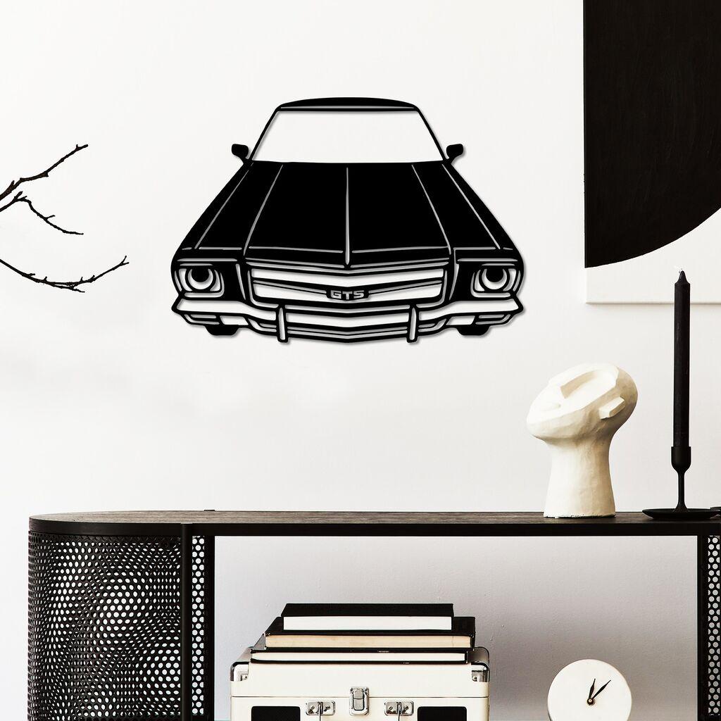 Wallity Zidna dekoracija Holden Monaro GTS 350 (1974), 60 x 42 cm, Crna