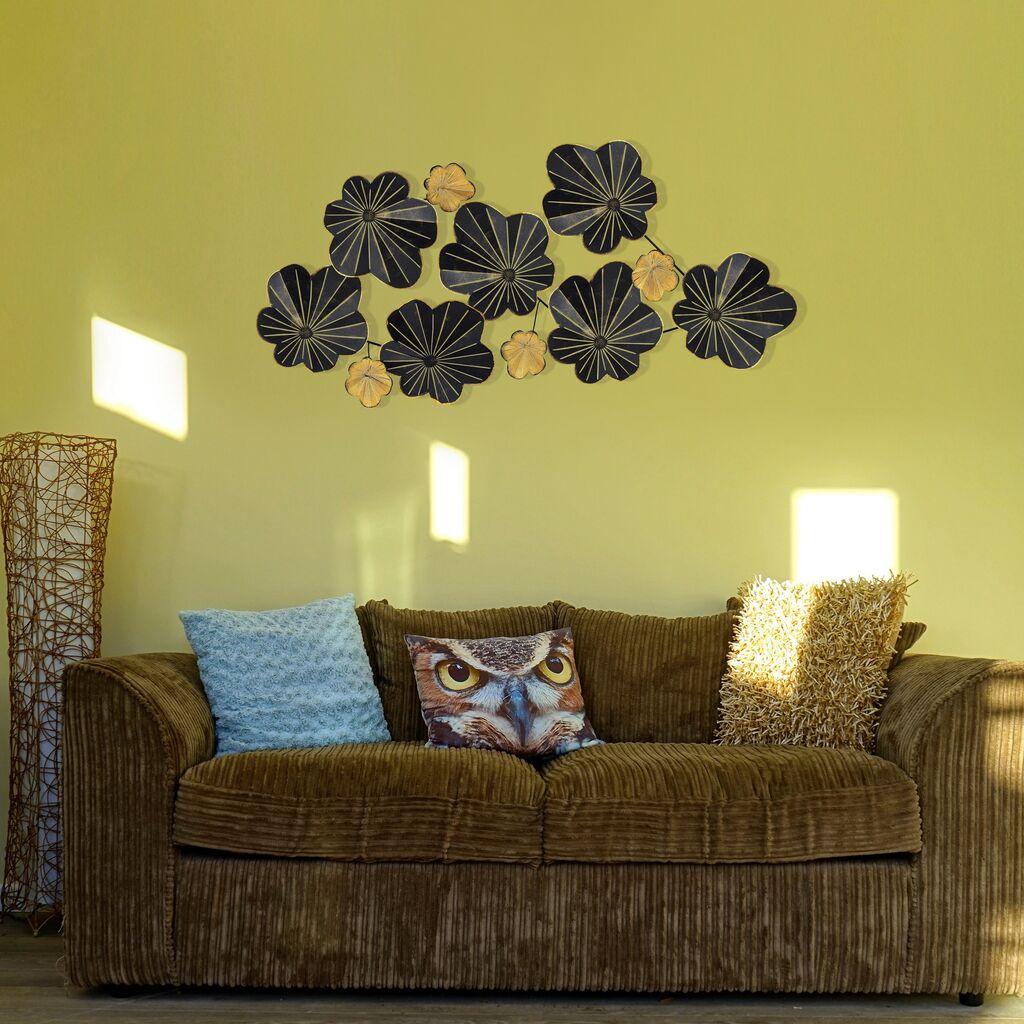 Wallity Zidna dekoracija Kadem, 125 x 14 x 61,5 cm, Šarena