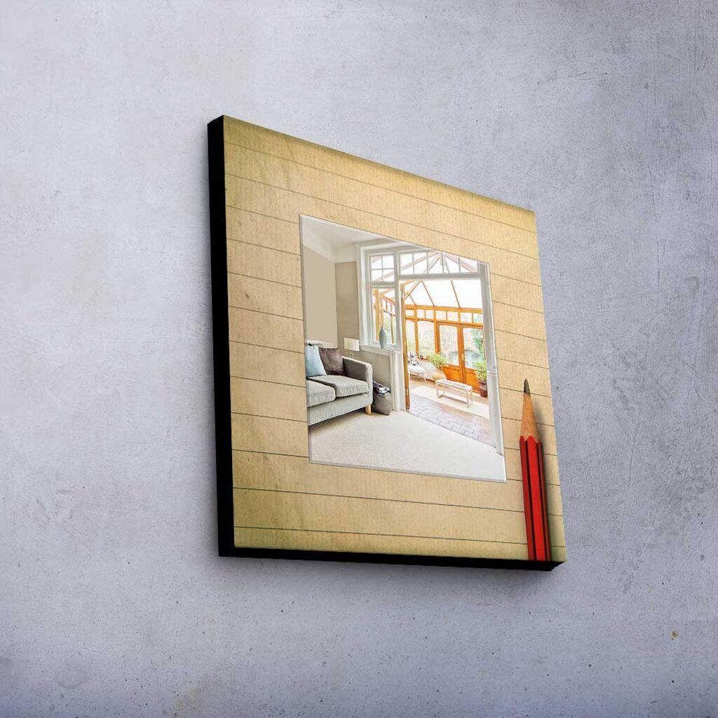 Zidno ogledalo MA-044, 50x50cm