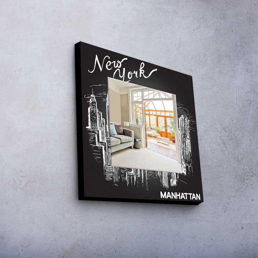 Zidno ogledalo MA-025, 50x50cm