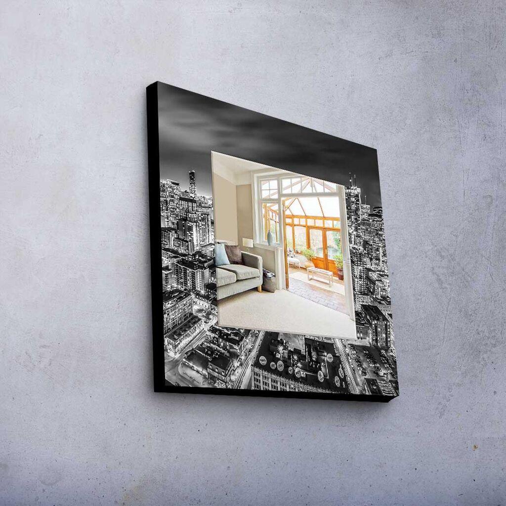 Zidno ogledalo MA-069, 50x50cm