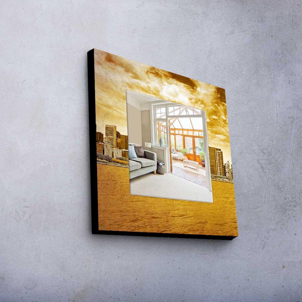 Zidno ogledalo MA-042, 50x50cm