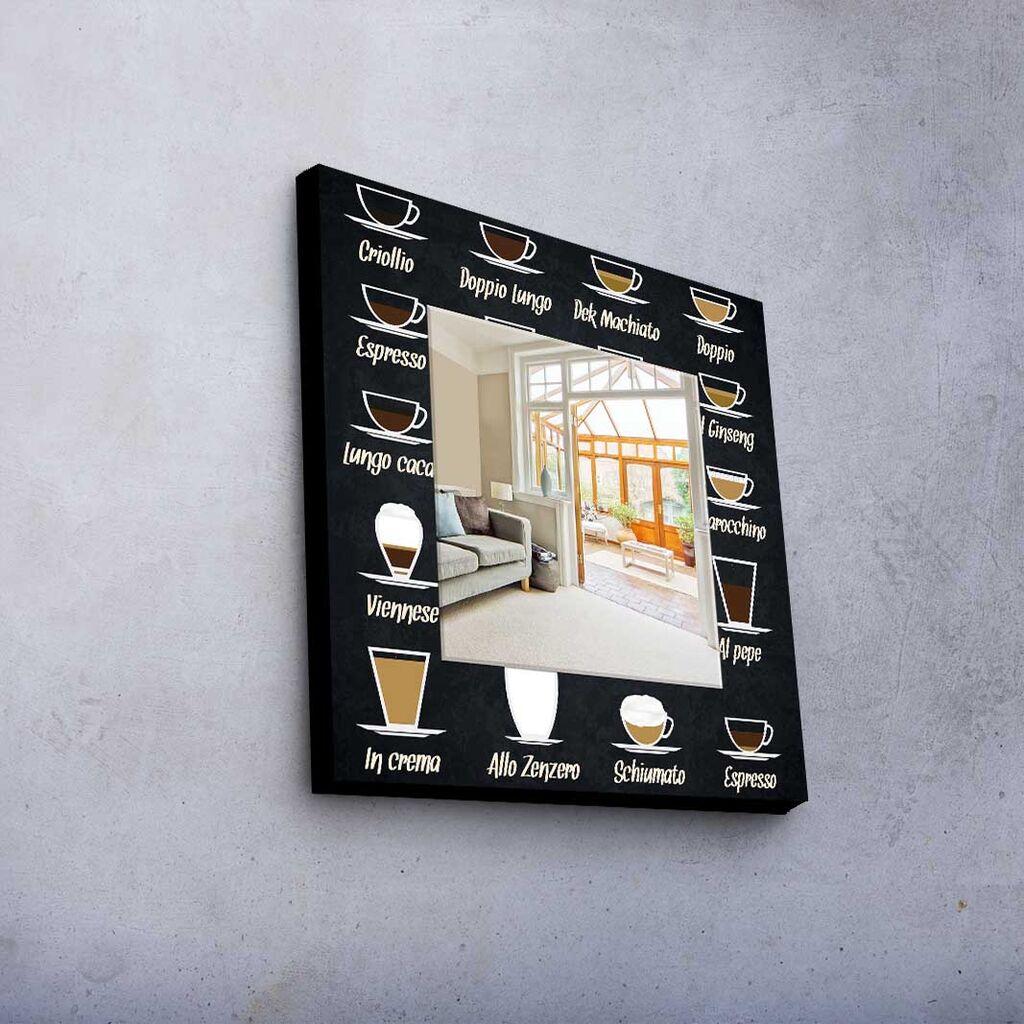 Zidno ogledalo MA-067, 50x50cm