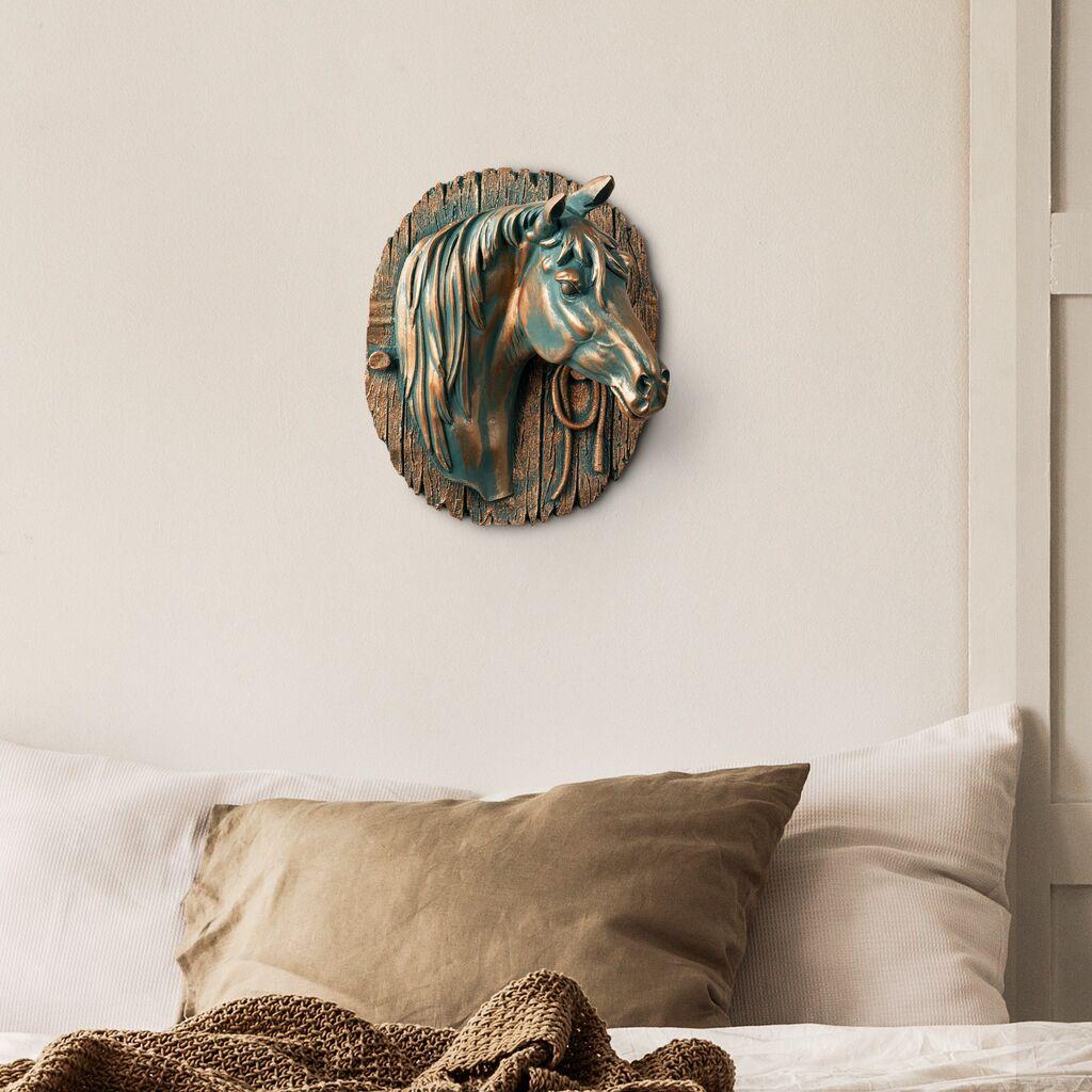 Wallity Zidna dekoracija Konj, 25 x 28 x 14 cm, Šarena