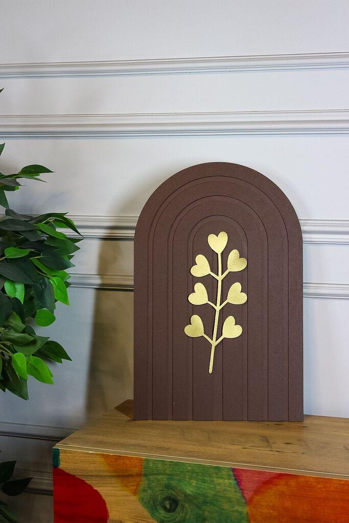 Zidna slika Ersy3Doval6-1828, MDF, 18x28x2 cm