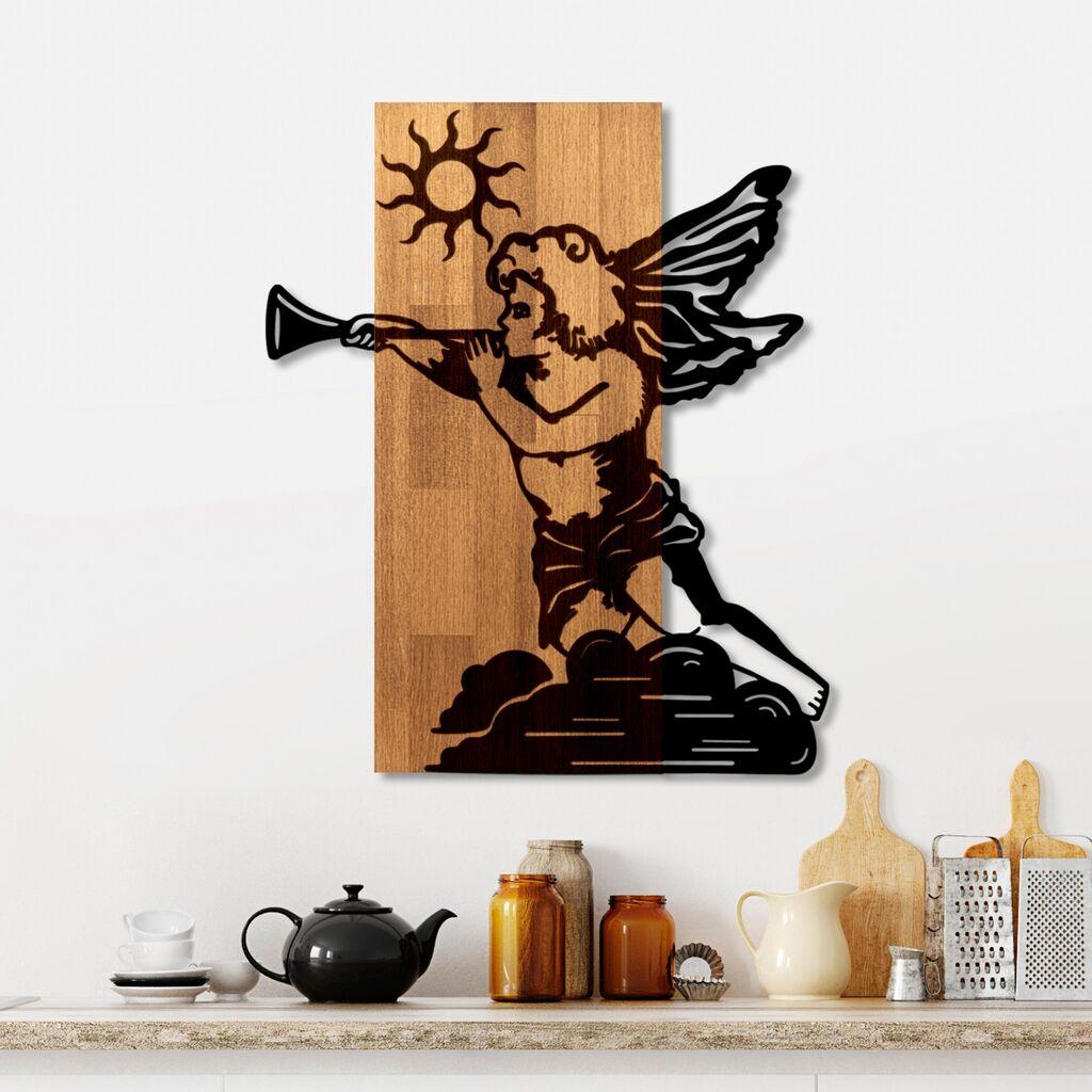 Wallity Zidna dekoracija Eros 03, 46 x 58 x 3 cm, Smeđa