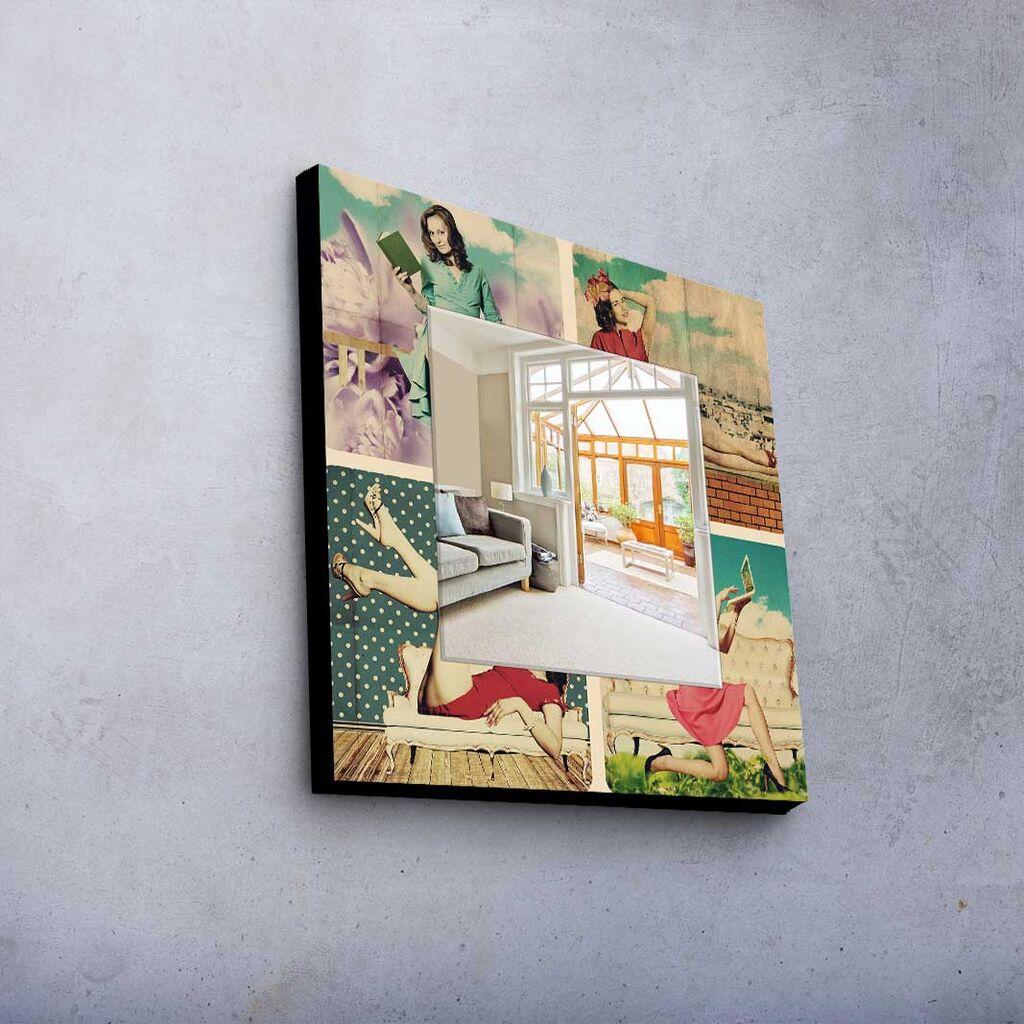 Zidno ogledalo MA-029, 50x50cm