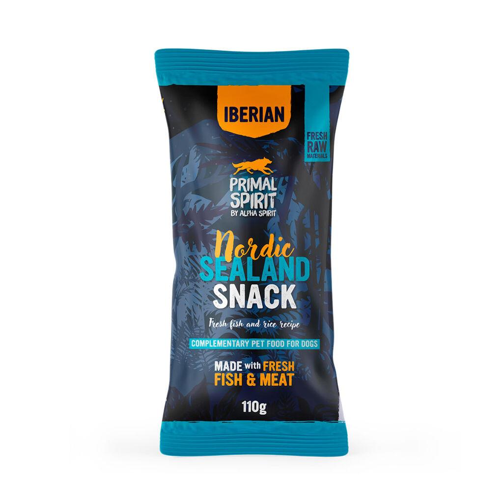 Primal Spirit Poslastice za pse Snacks Nordic Sealand, Friško meso i riba, 110 gr