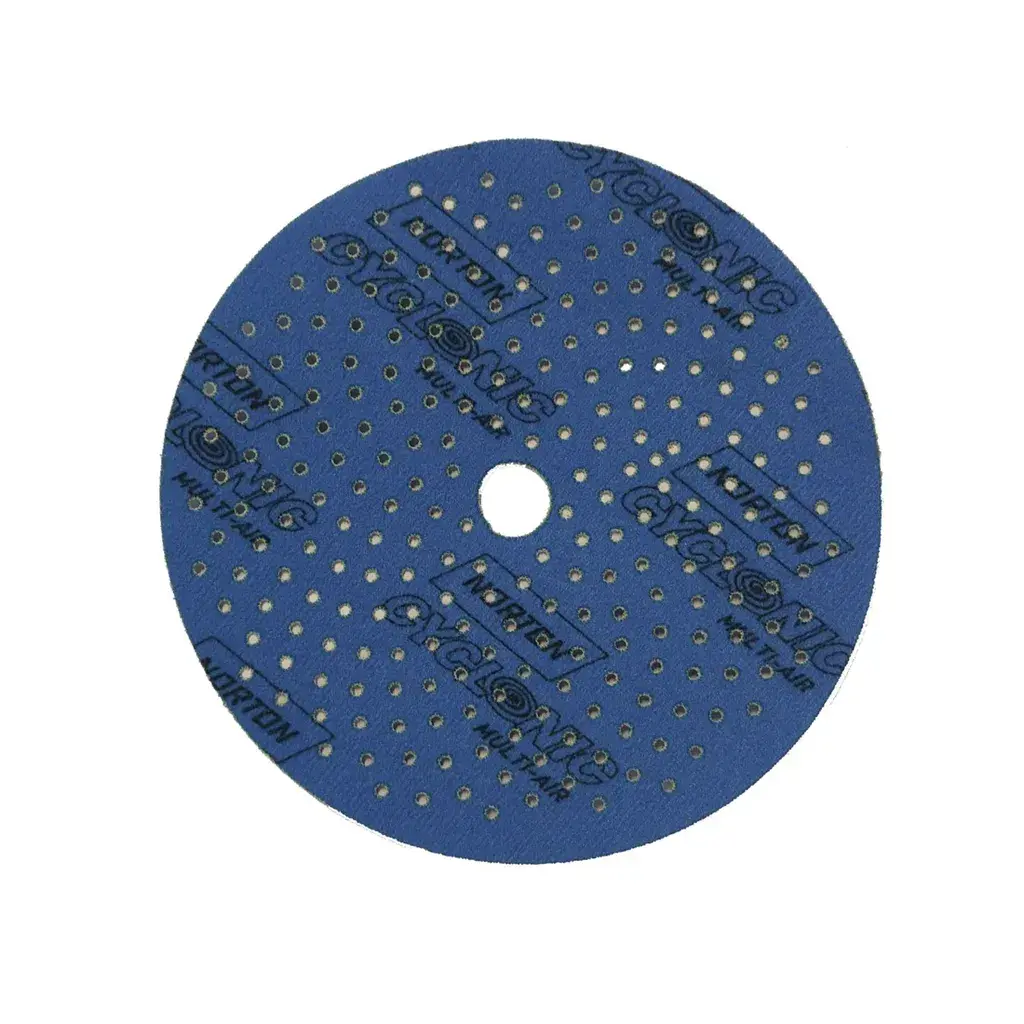 Norton Brusni disk za rotacionu brusilicu Multi Air Cyclonic, Selfgrip, 150mm, GR80, Plavi