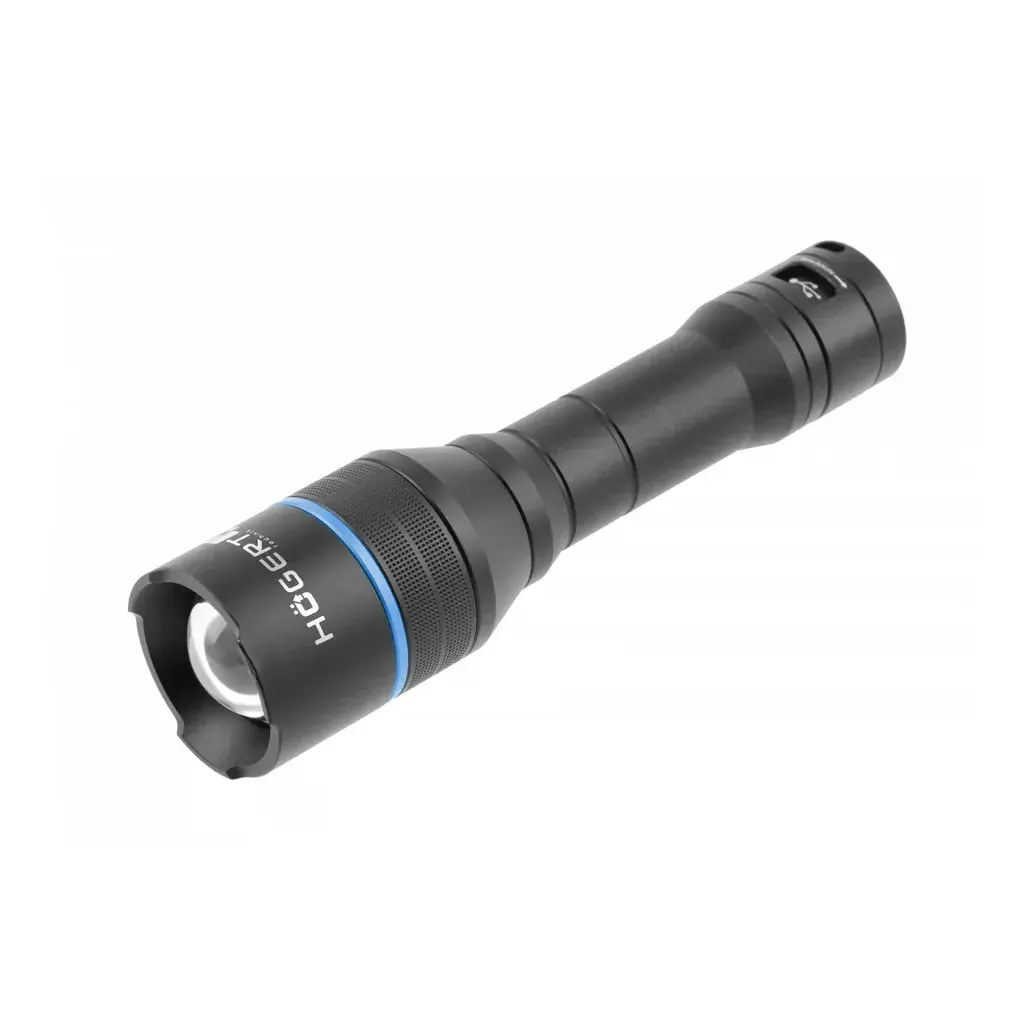 Hoegert LED radna svjetiljka HT1E414, Punjiva, 1000lm, 2000mAh, Crna