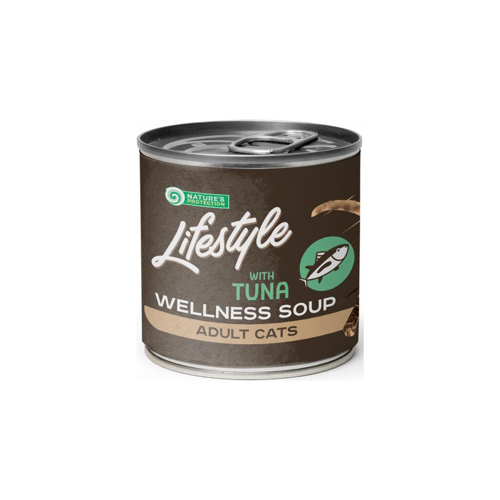 Nature's Protection Supa za mačke Lifestyle Sensitive Digestion, Tuna, 140 ml