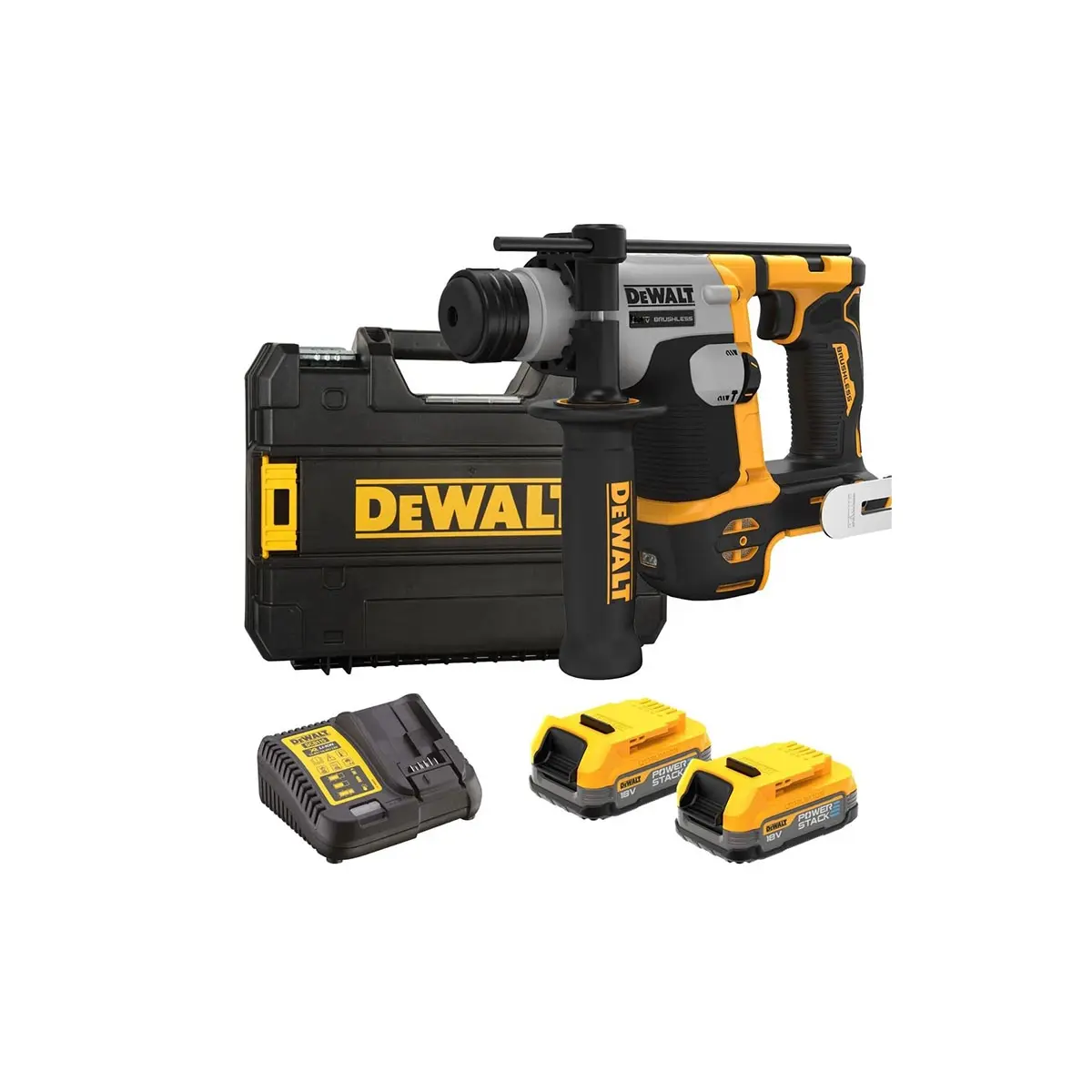 DeWALT Aku udarna čekić bušilica DCH172E2T SDS PLUS 2 x PWS 18 V