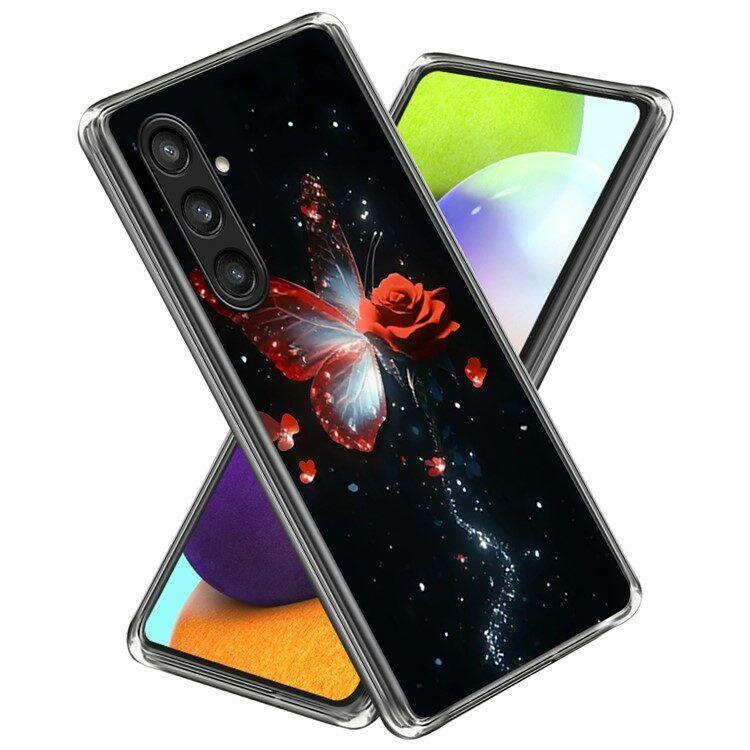 Maska za mobitel Samsung Galaxy S25 Pattern Printed, Crna
