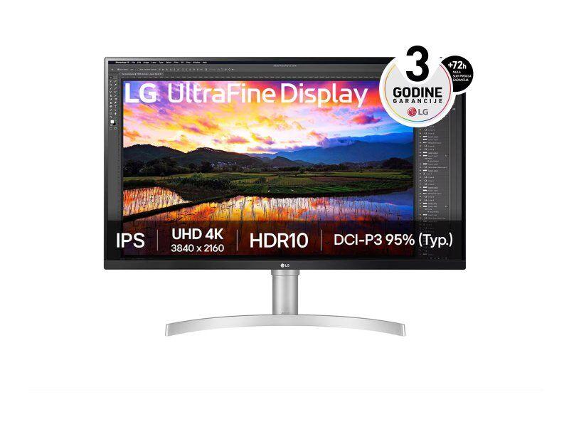 LG monitor 32UN650K-W 32UN650K-W, 31,5", IPS, 4K UHD