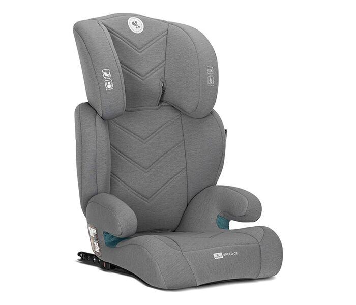Lorelli Autosjedalica za bebe Speed ​​​​Gt I veličina, Isofix, 100-150 cm, siva