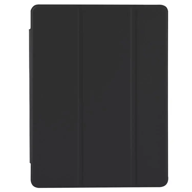 Futrola za iPad 10.2, 2020 Transparent TPU + PU Leather, Crna