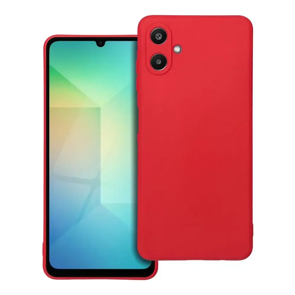 Maska za pametni telefon Samsung A06 4G Soft, Crvena