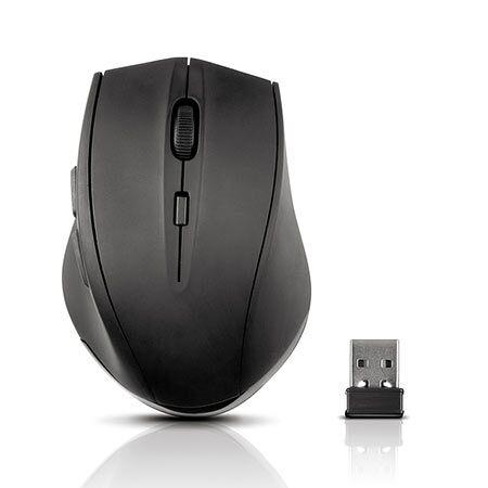 Speedlink Miš Calado Silent Wireless, Guma Crni, SL-6343-RRBK