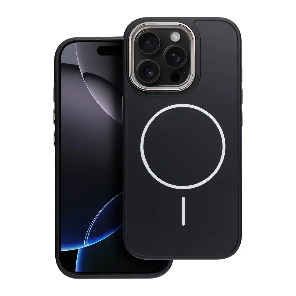 Maska za mobilni telefon Iphone 17 Pro Frame, MagSafe, Crna