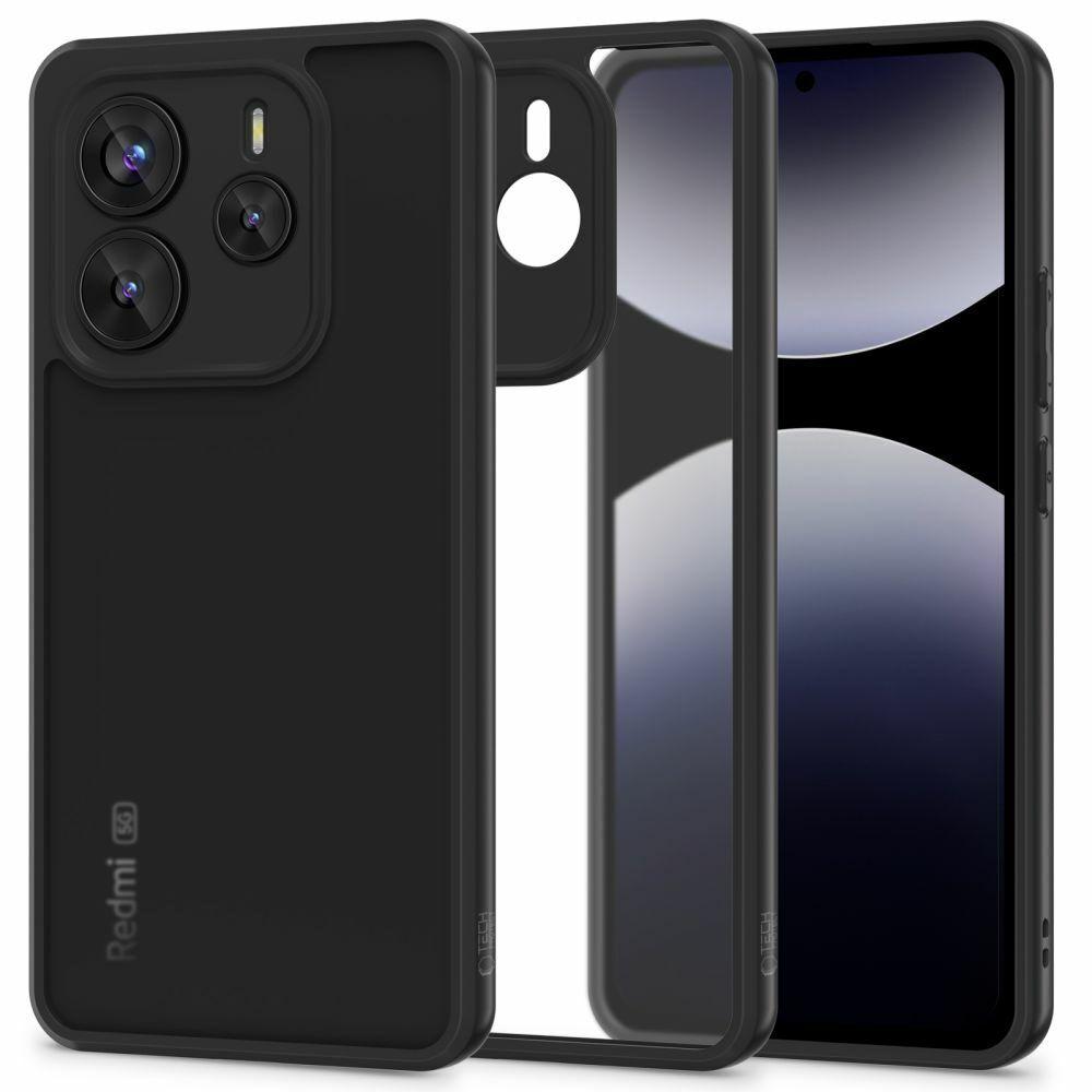 Tech Protect Maska za mobilni telefon Xiaomi Redmi Note 14 5G Magmat, Crna