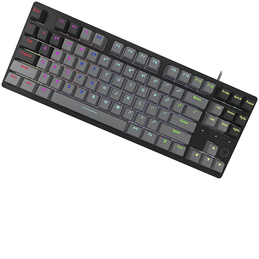 Lorgar Tipkovnica Azar 514TKL, Žičana, RGB, Mehanička, Gaming, Crna, EN Layout