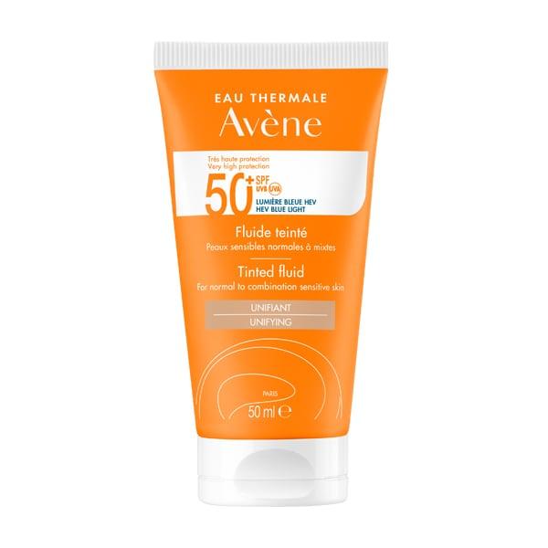 Avene Sun tonirani fluid za zaštitu od sunca spf50+, 50ml