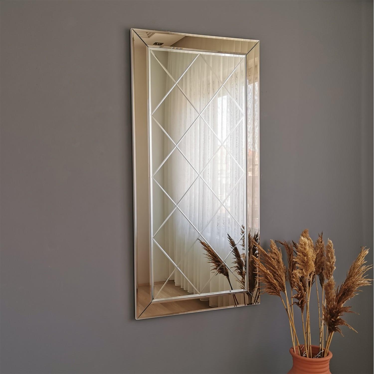 Hanah Home Ogledalo Srebro