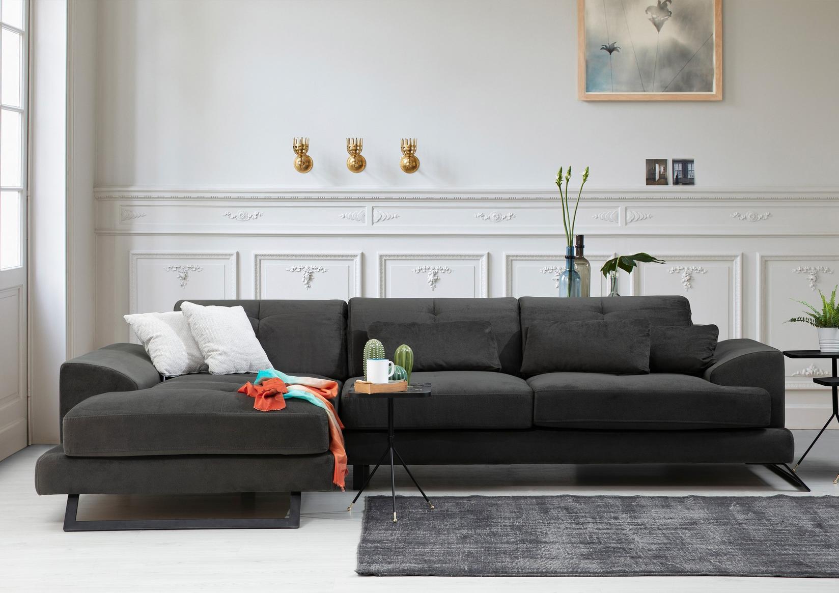 Atelier del Sofa Kutna garnitura Frido Antracit
