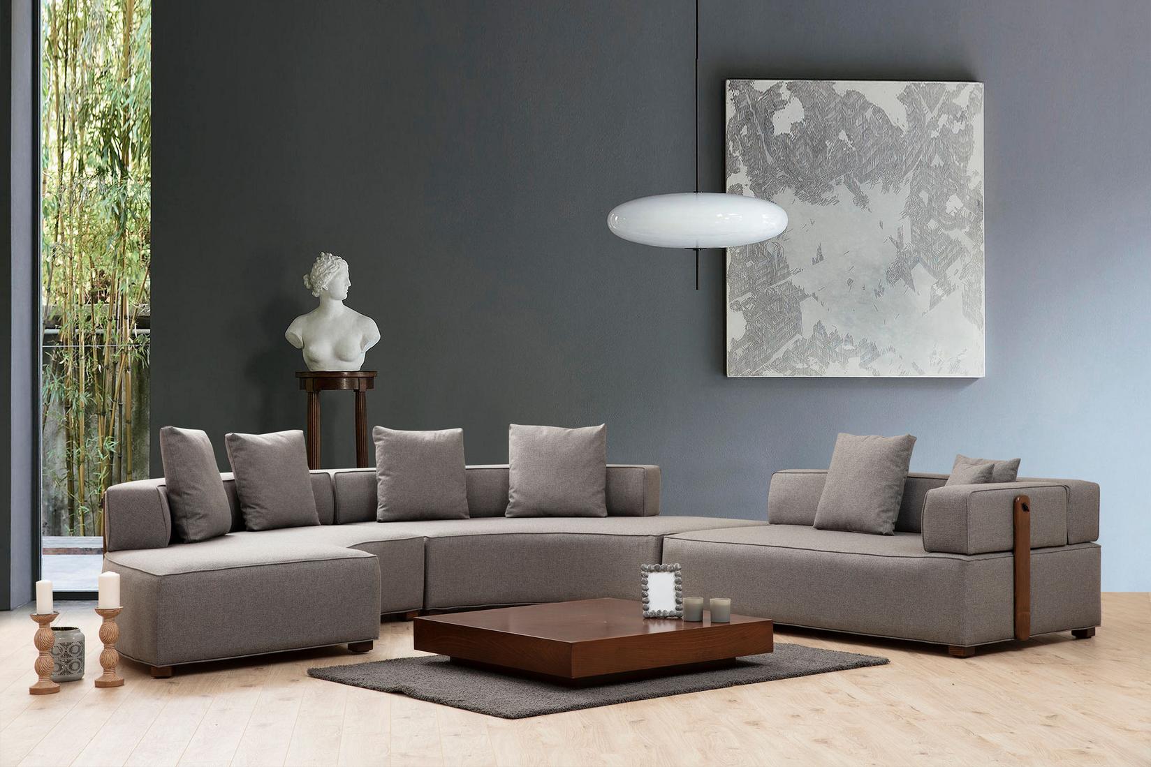 Atelier del Sofa Kutna sofa Gondol Gray