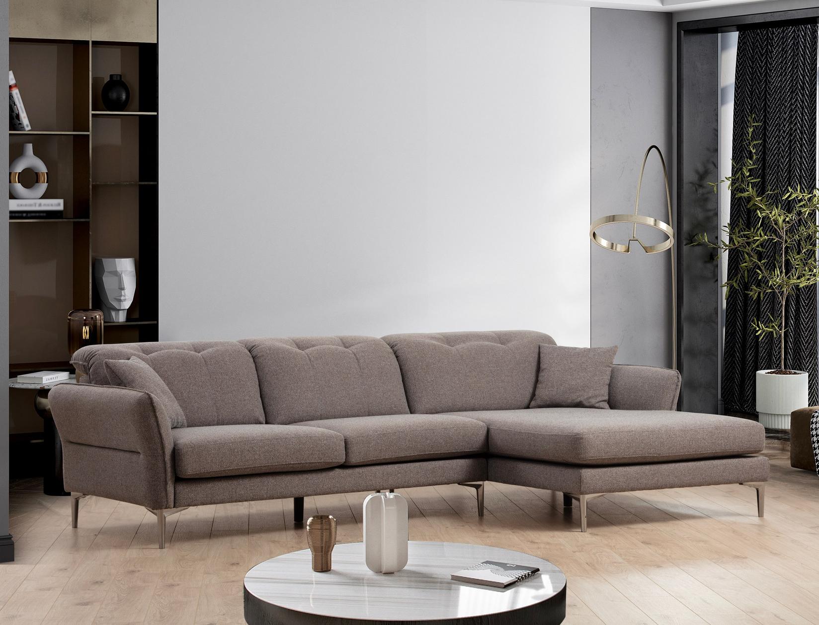 Atelier del Sofa Kutna garnitura Costor siva