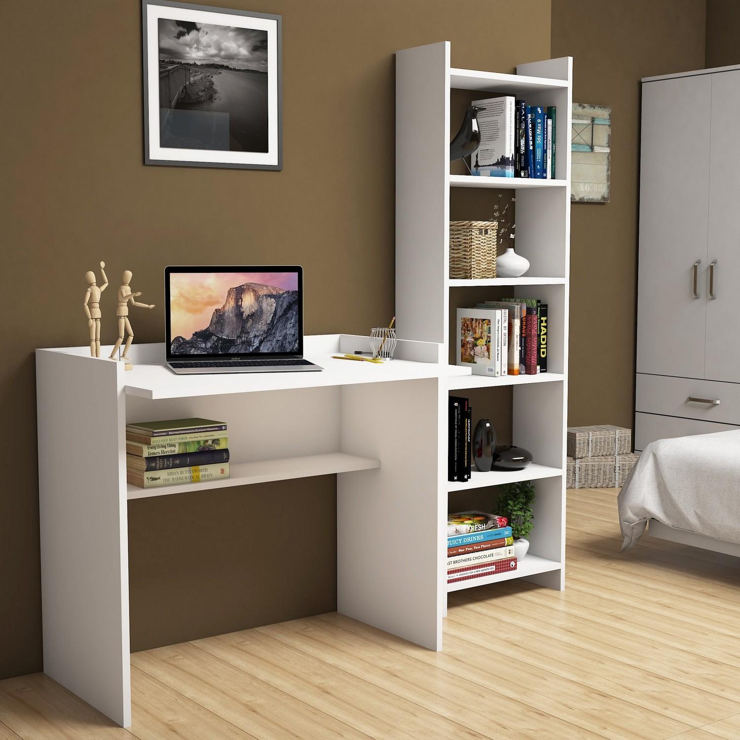 Hanah home Polica 90x80x58cm Bijela