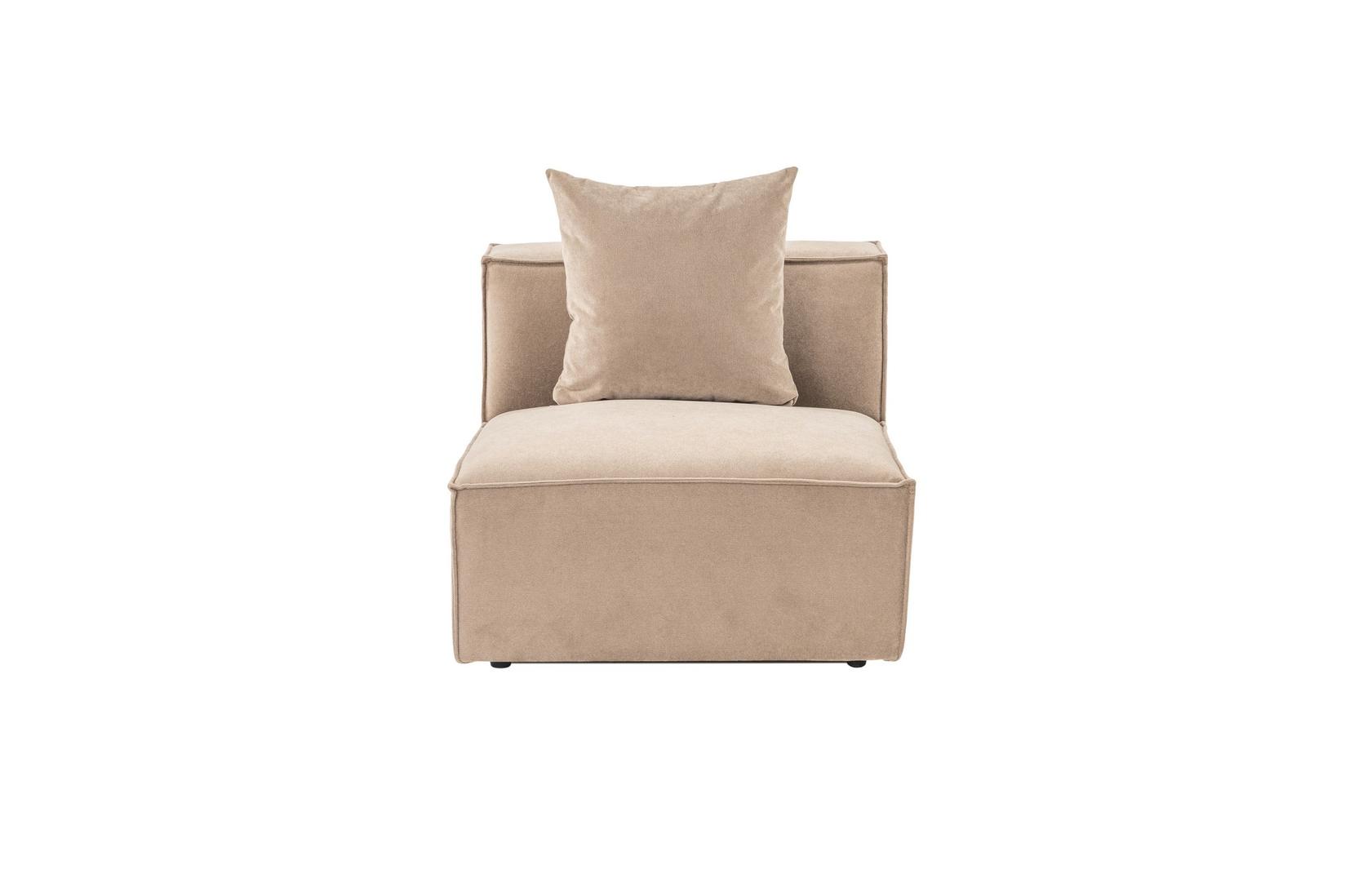 Atelier del Sofa Fotelja Sora O1 96x70x96cm Cappuccino