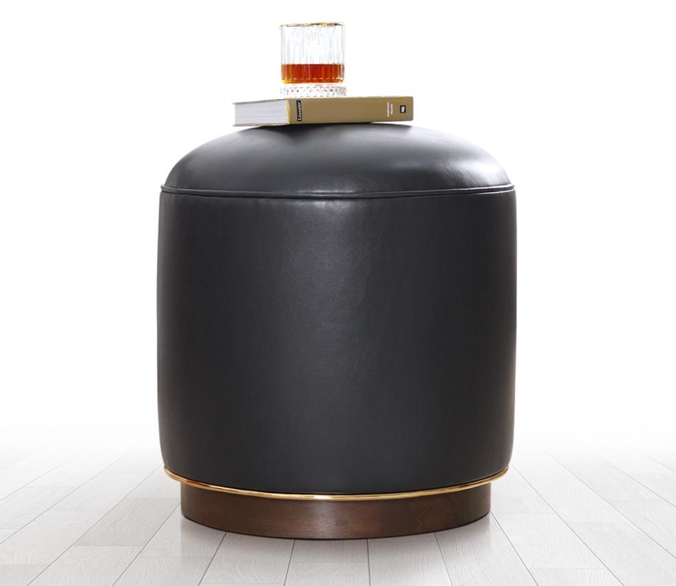 Atelier del Sofa Tabure 43cm Antracit