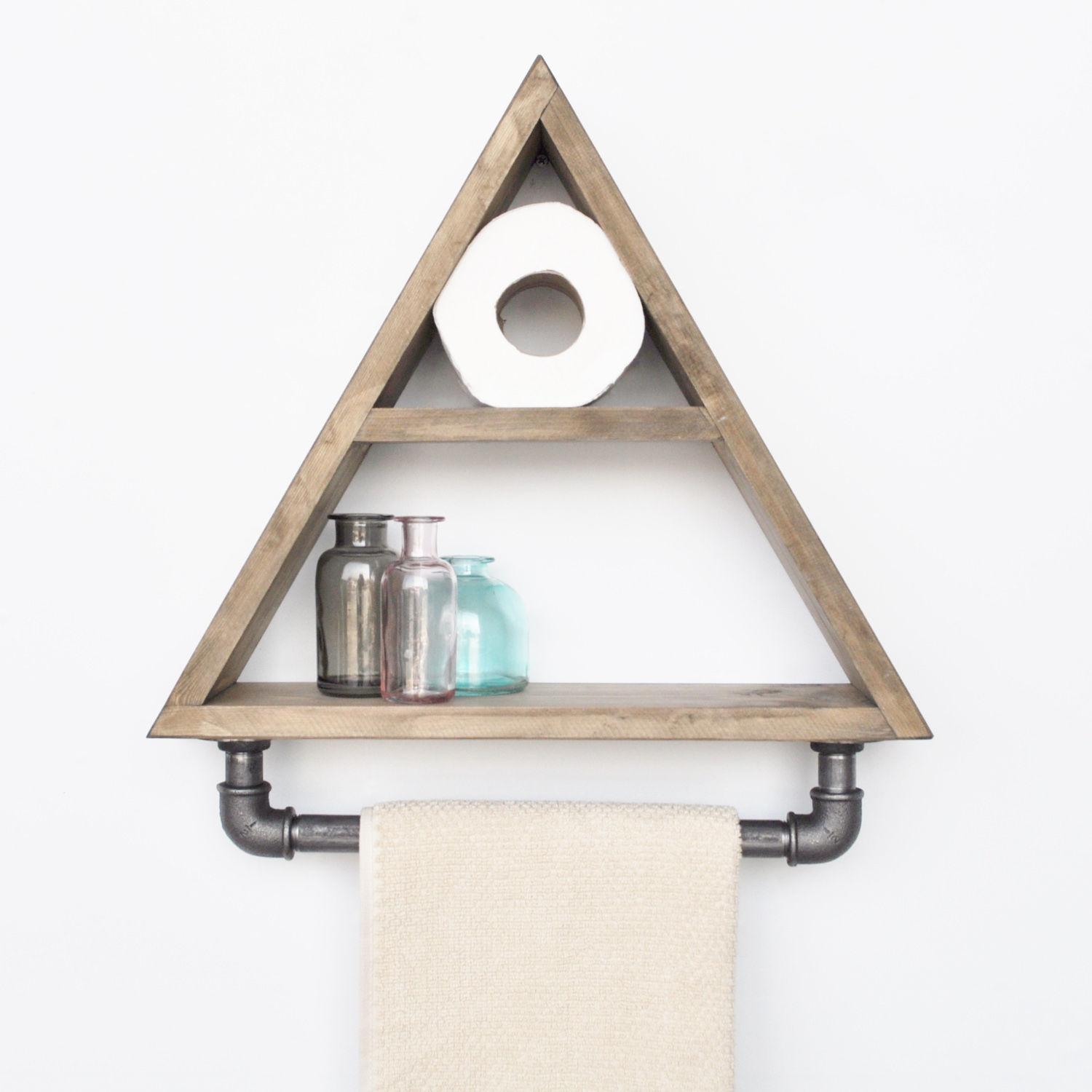 Hanah Home Zidna polica od oraha