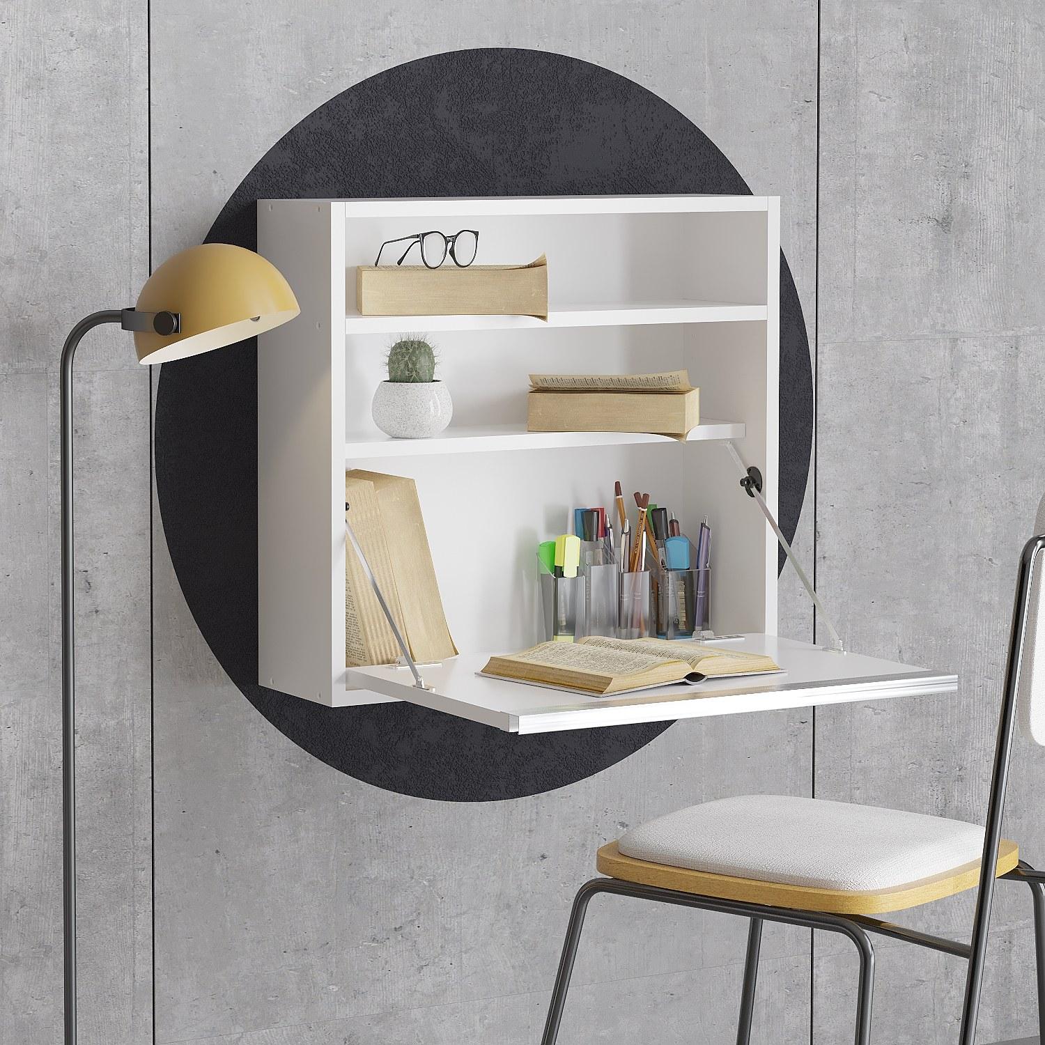 Hanah kućni radni sto 64x60​​x20cm Bijeli