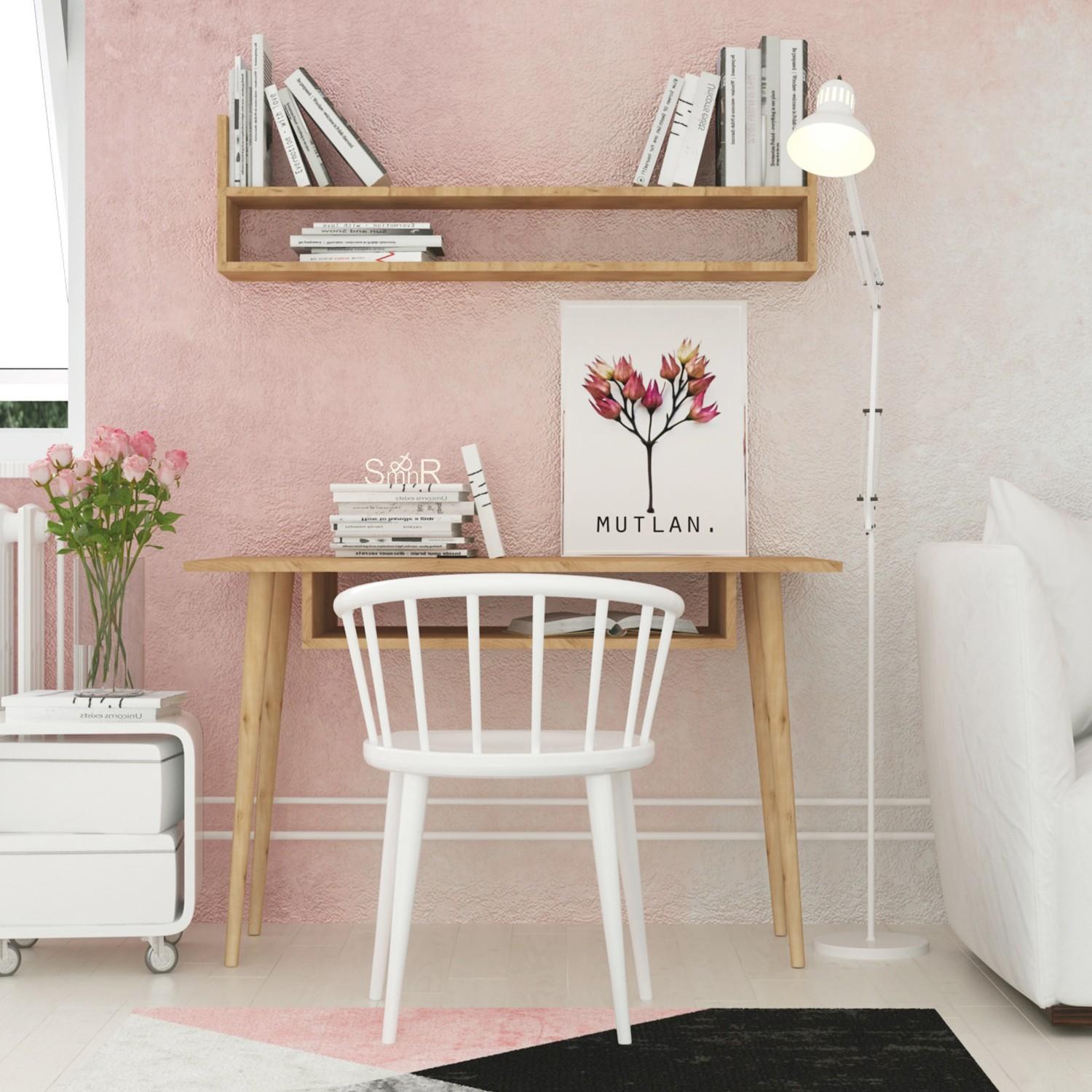 Hanah home Radni sto 120x74x60cm Hrast