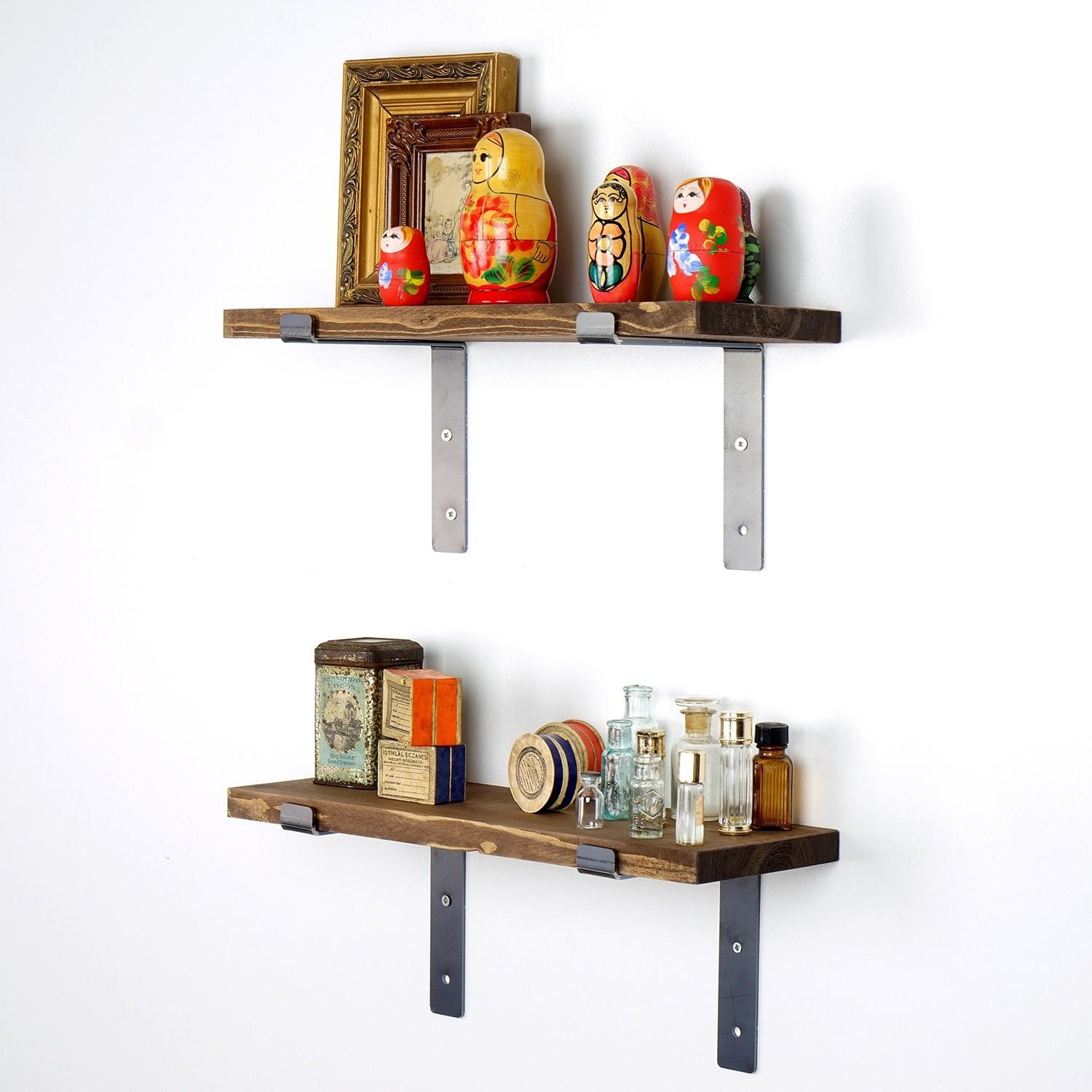 Hanah Home Zidna polica od oraha