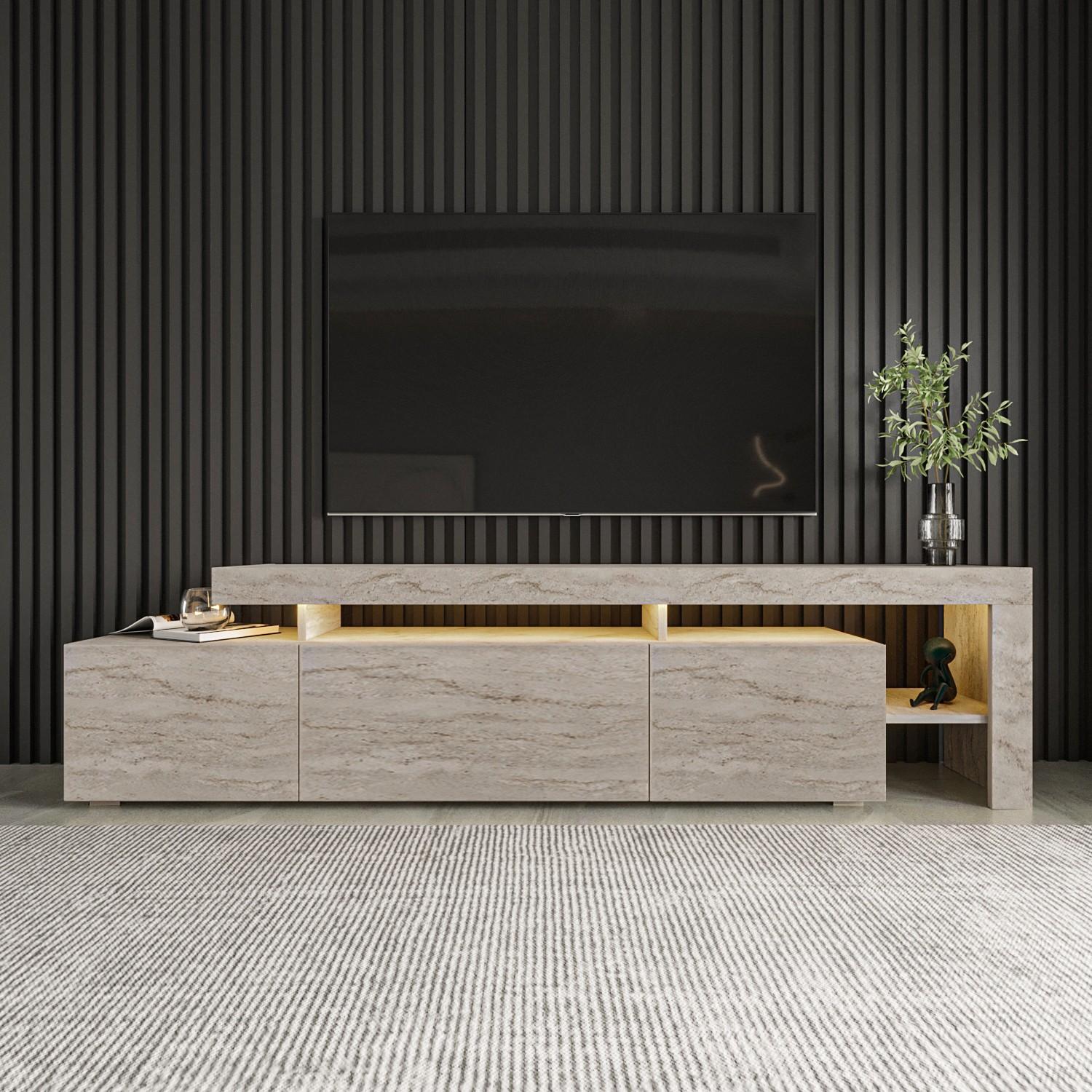 Hanah home TV Chest Belize Beige