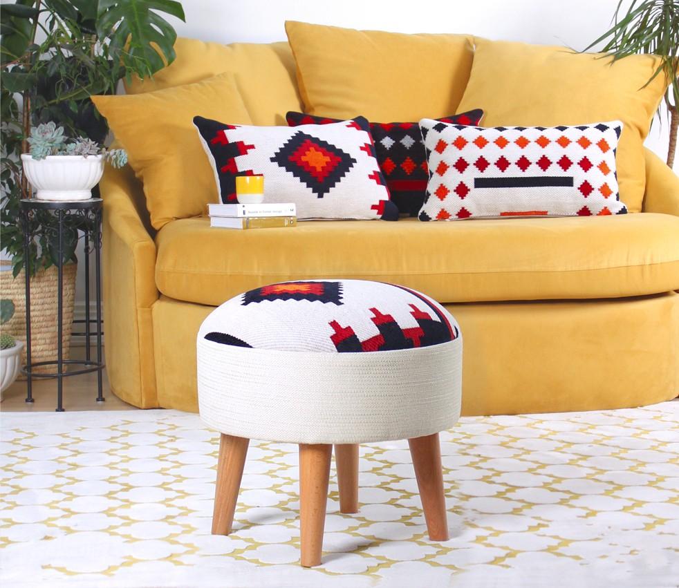 Atelier del Sofa Tabure 42cm Šareni