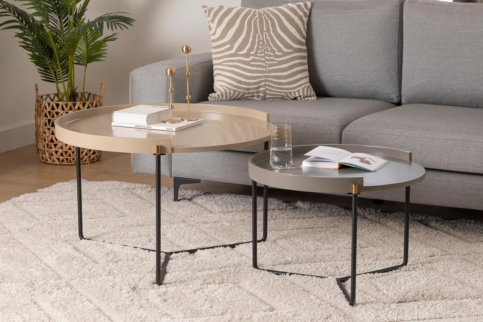 Hanah Home Club set stolova, 2 dijela, Mandy bež