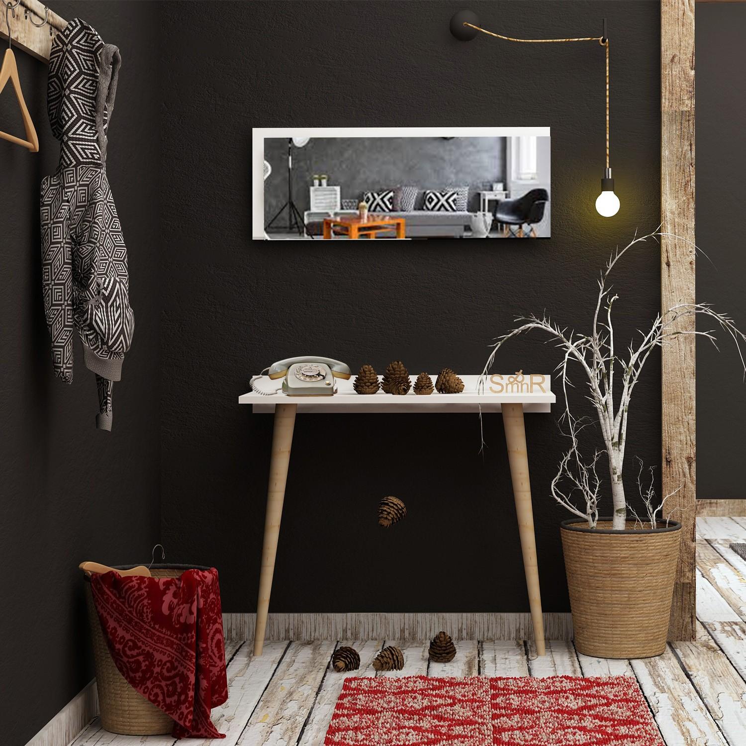 Hanah home Polica 80x84x32cm Bijela