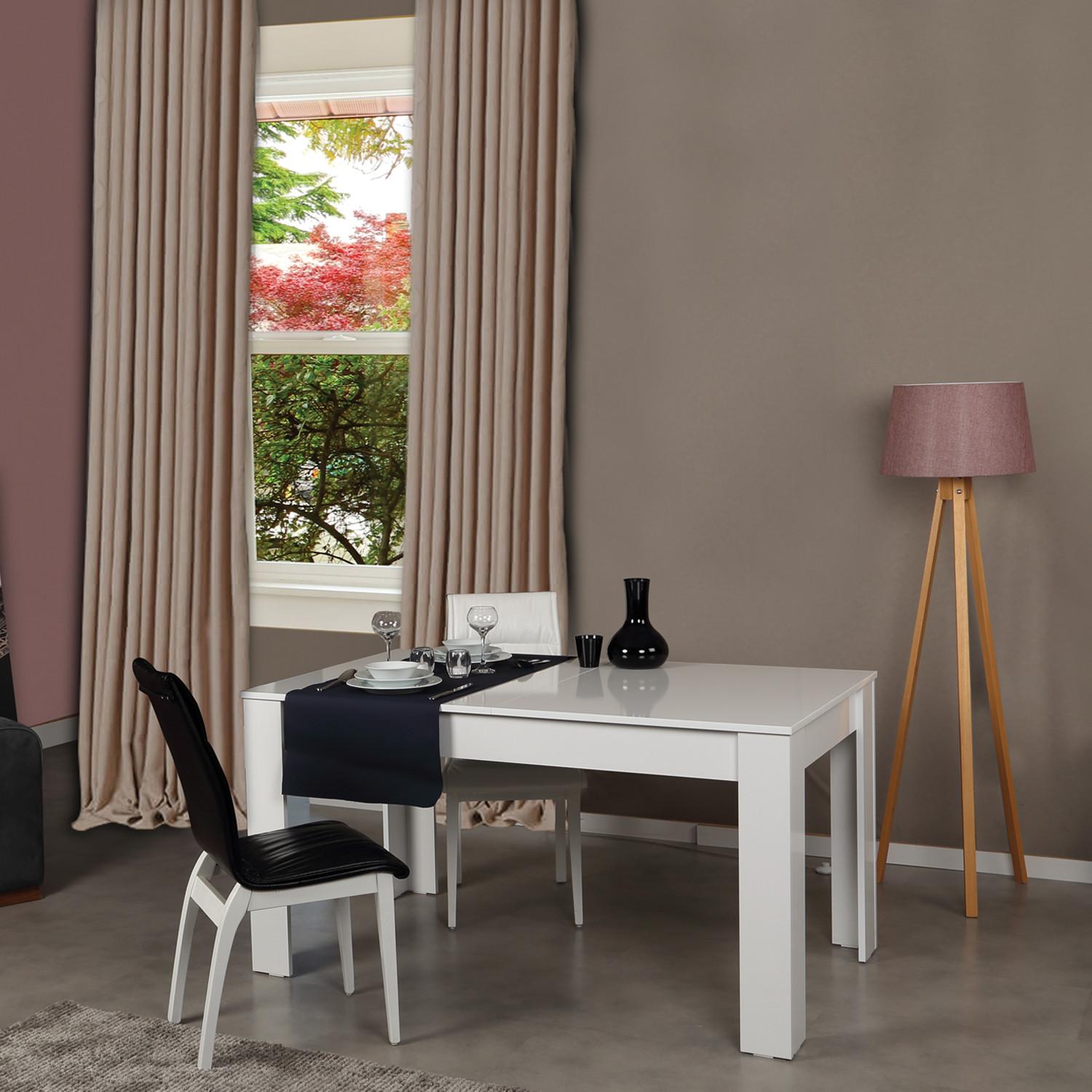 Hanah Home Trpezarijski sto Bois 78x150x90cm Bijeli