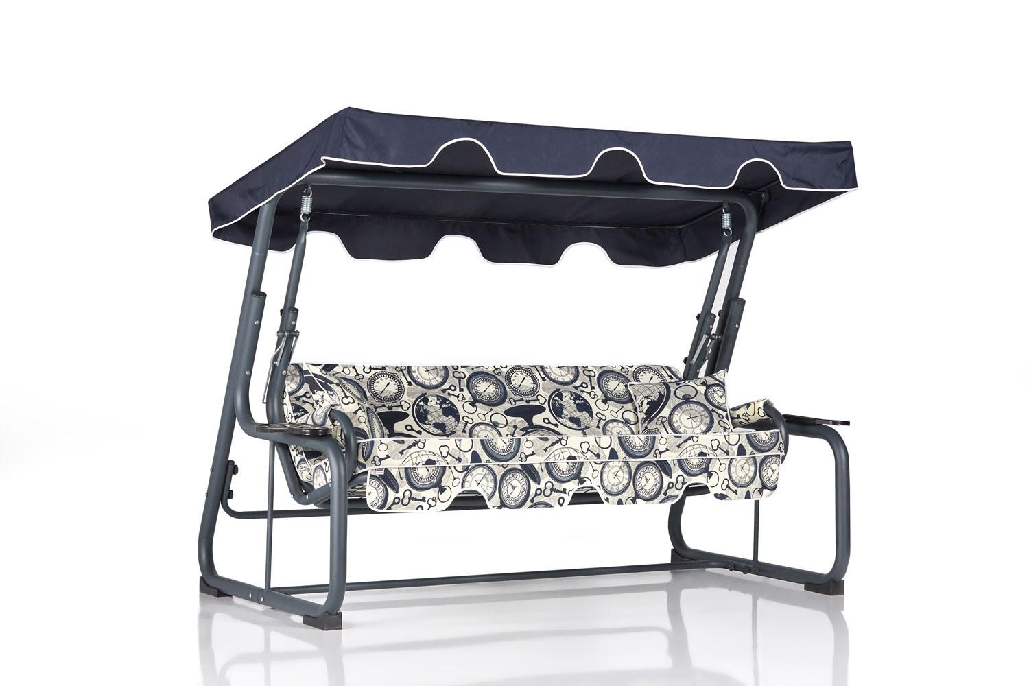 Hanah Home Vrtna ljuljačka Rubus 2 190x50x110cm Šarena