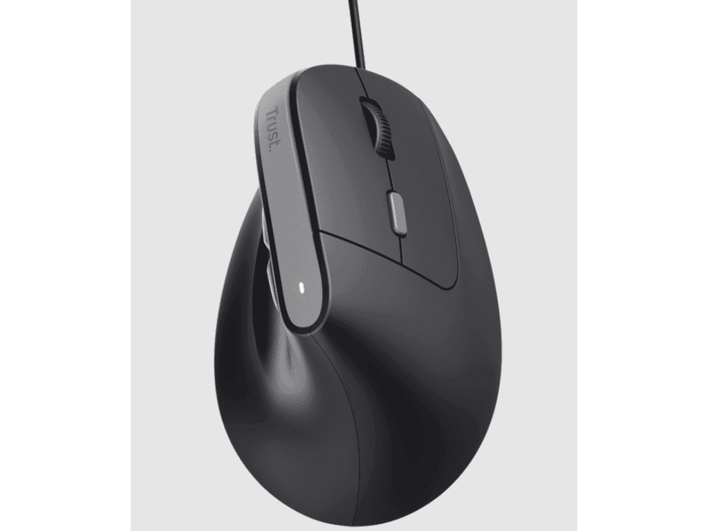 Trust BAYO II Ergonomski žičani miš/crni