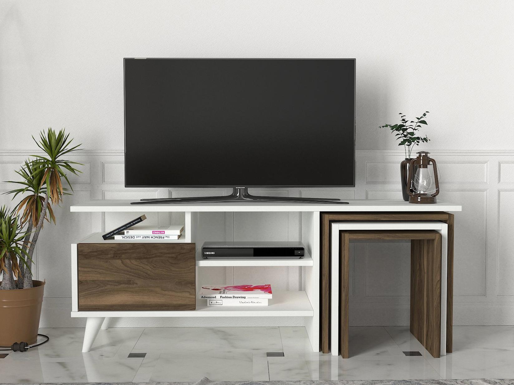 Hanah home TV škrinja Nature Walnut