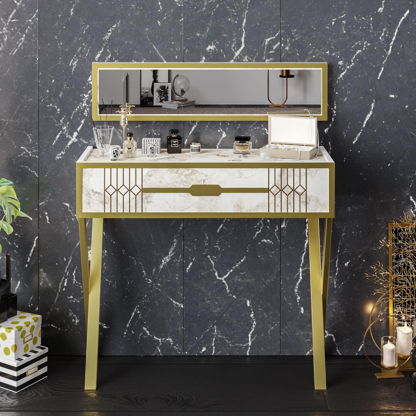 Hanah home Polica 90x80x32cm Bijela