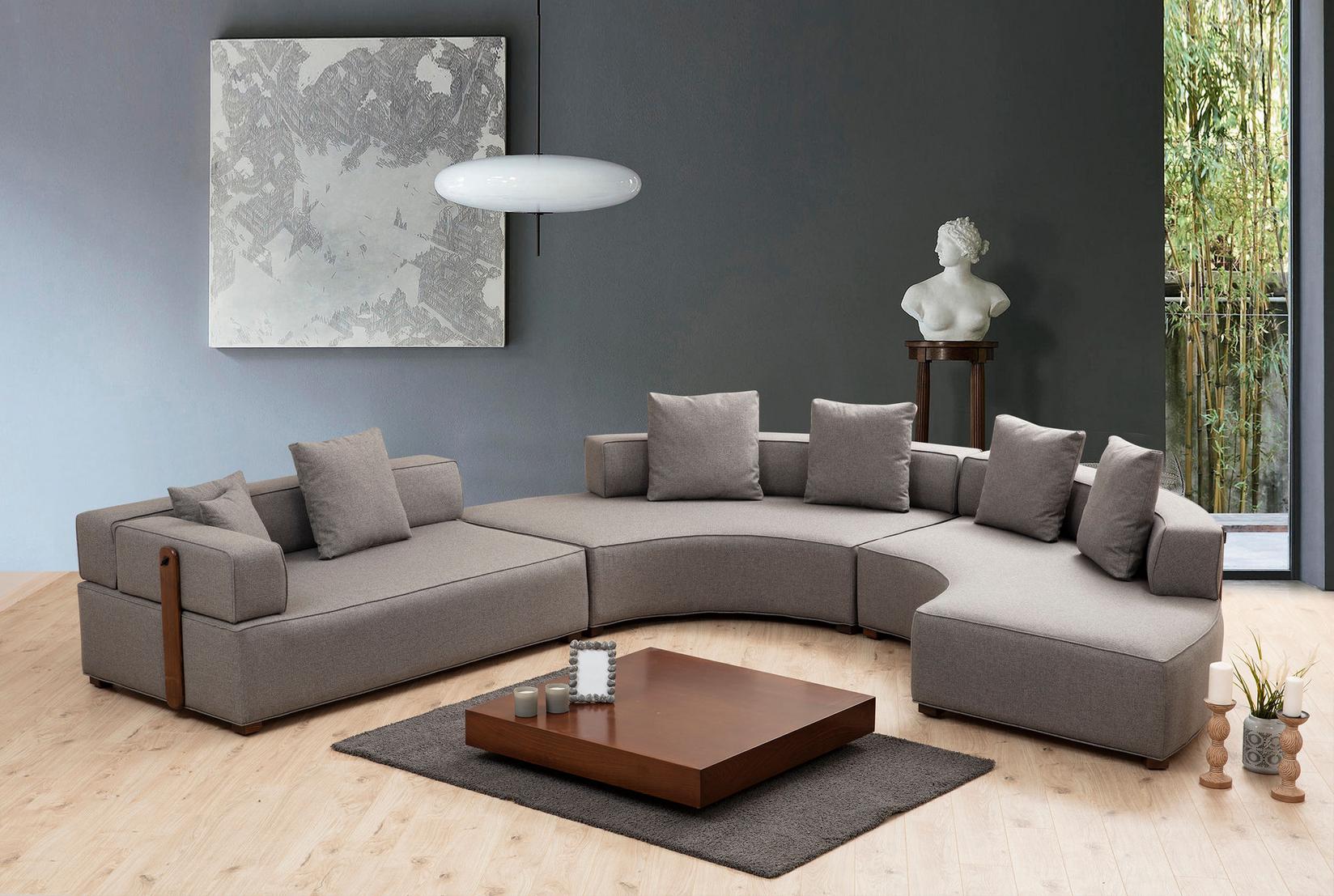 Atelier del Sofa Kutna sofa Gondol Gray