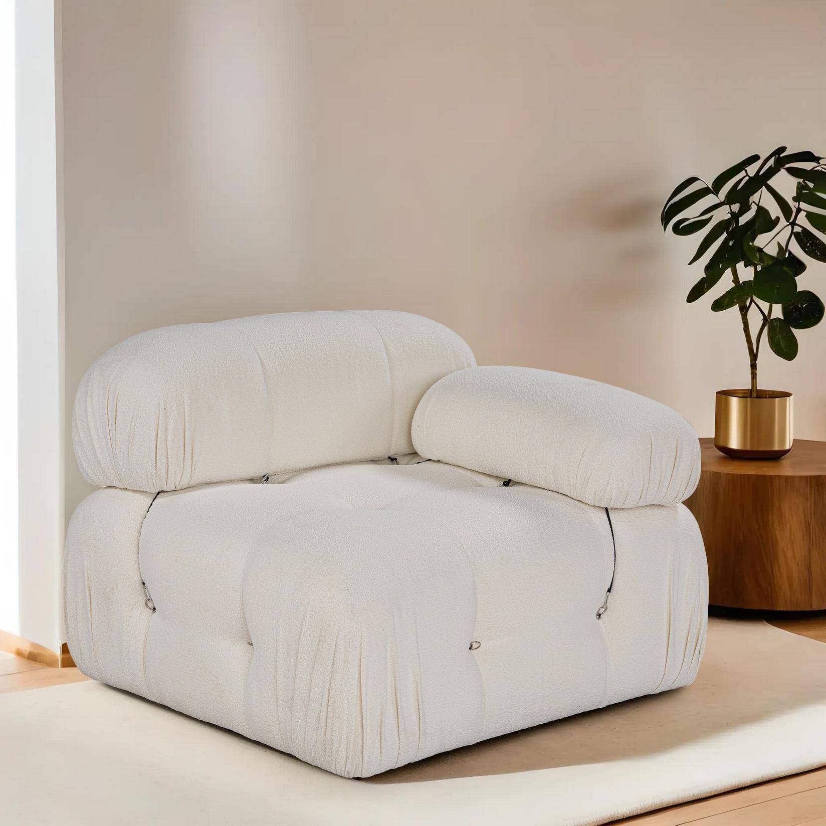 Atelier del Sofa Fotelja Bubble 1R Bijela