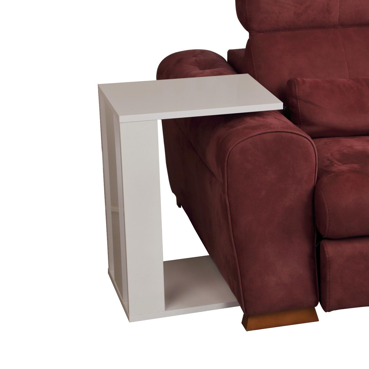 Hanah home Klub sto 35x61x45cm Bijeli